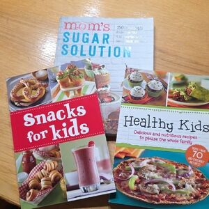 Set of Three Kids Recipe Books